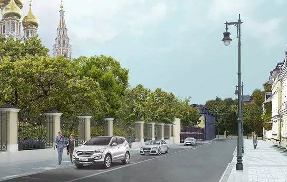 Благоустройство в Кадашёвских переулках подходит к завершению